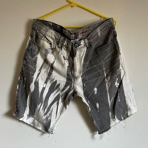Urban Pipeline Custom Bleached Jean Shorts​​​